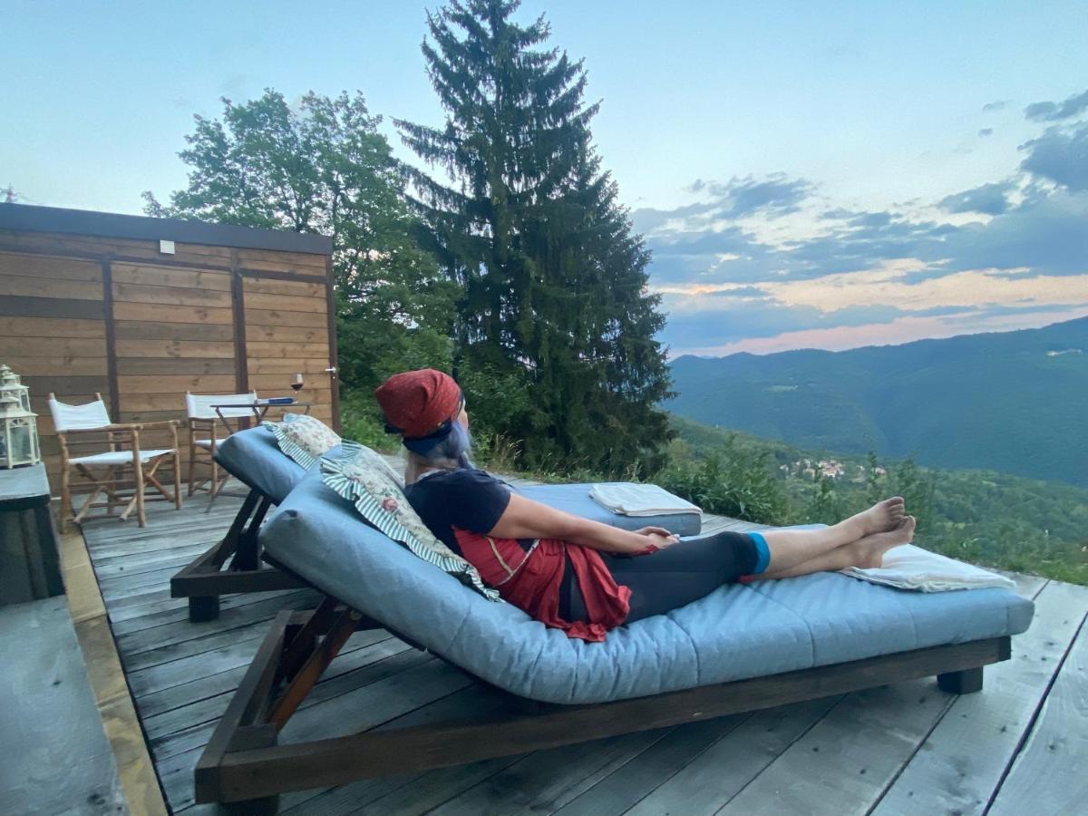 Suxen Nature Experience - Lodge Con Vista Panoramica Prepotto  Екстер'єр фото